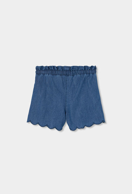 Bermudas denim de niña