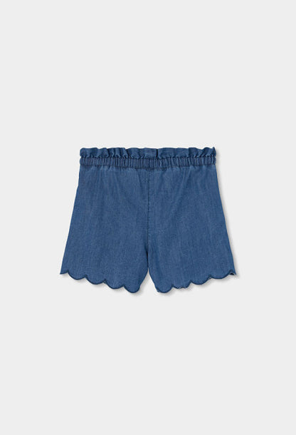 Bermudas denim de niña