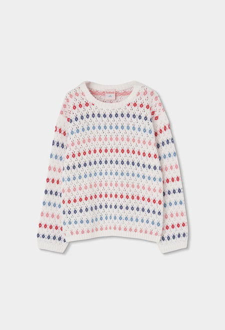 Jersey tricotosa de niña