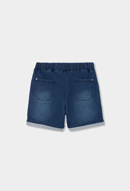 Bermudas denim punto de niño