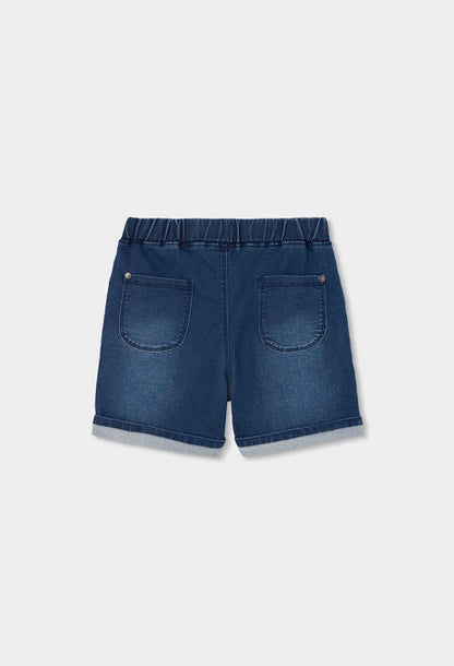 Bermudas denim punto de niño