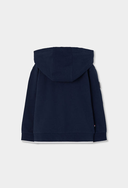 Chaqueta felpa con capucha de niño