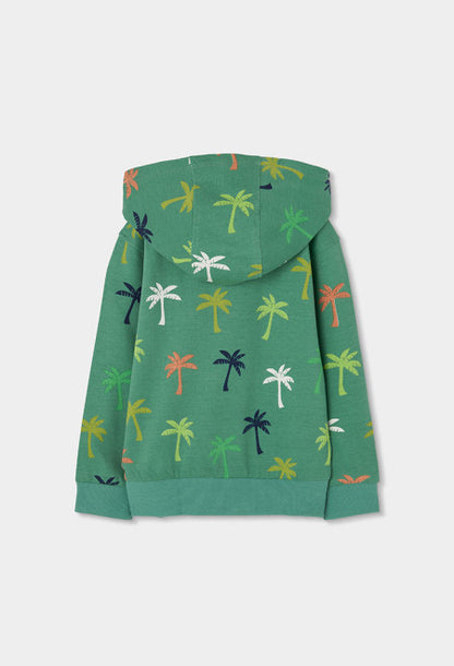 Chaqueta felpa "palmeras" de niño
