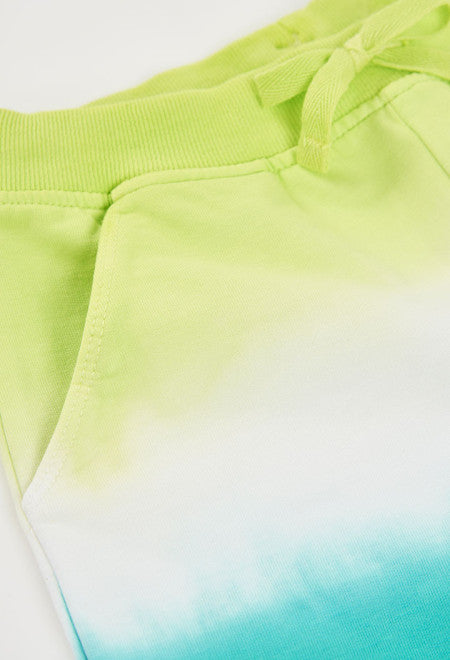 Short felpa tintado de niña