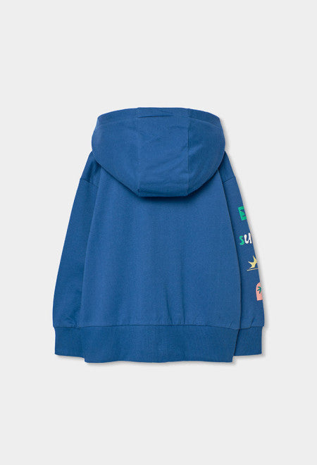 Chaqueta felpa con capucha de niño