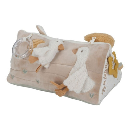 COJIN ACTIVIDADES TRIANGULAR NEWBORN NATURAL - LITTLE DUTCH