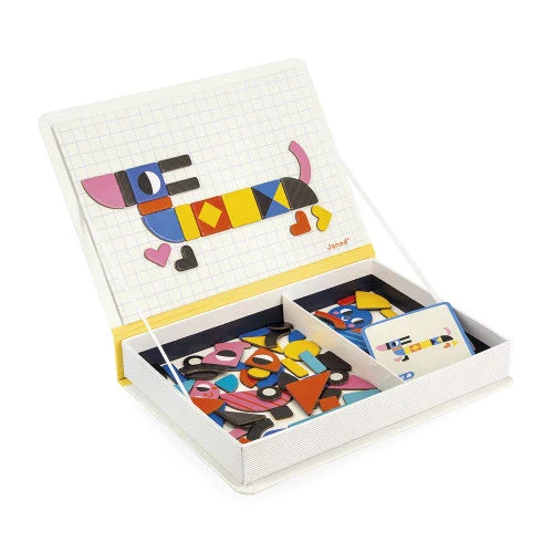 Magnéti'book Tangram, 85 imanes - JANOD