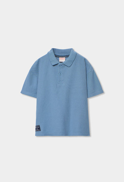 Polo piqué tintado de niño
