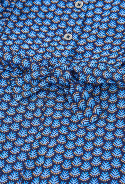 Mono de tejido estampado de niña