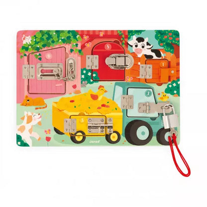 Tablero De Cerraduras - La Granja - JANOD