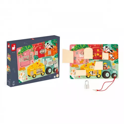 Tablero De Cerraduras - La Granja - JANOD