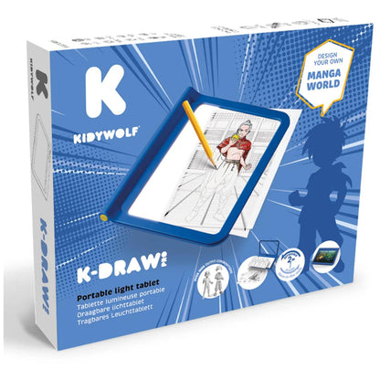 Kidydraw Pro - Tableta Luminosa 2 en 1 · KDDRAW / Kidywolf