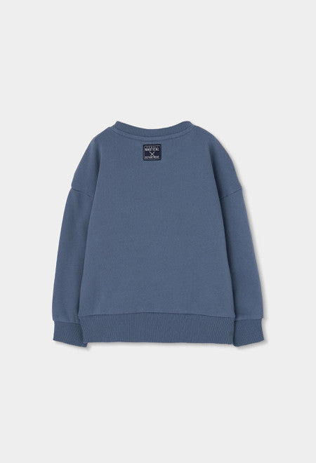 Sudadera felpa tintada de niño