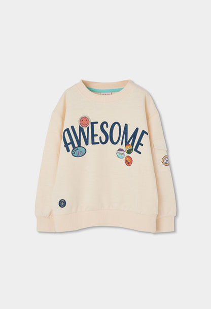 Sudadera felpa flamé de niño